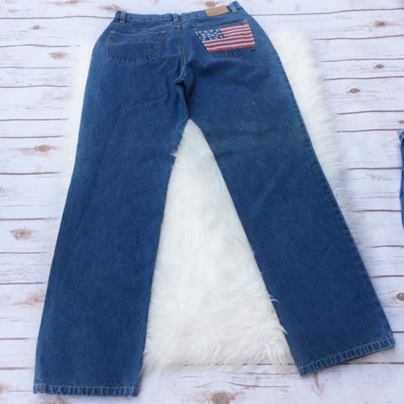 Tommy Hilfiger high waisted Rise Mom Jeans flag 10 - Picture 3 of 8